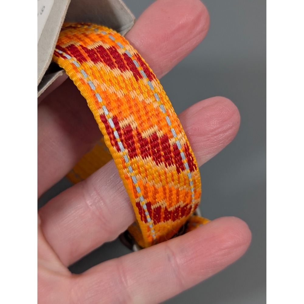 Chaco Z Band Bracelet Tangerine Steps Pattern Adjustable Nylon‎ Cord NWT - Picture 3 of 4